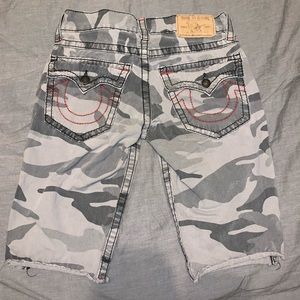 True Religion Denim Shorts / $40 great condition